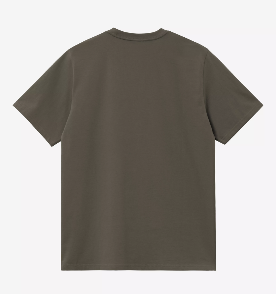 Camiseta Carhartt WIP Madison - Cypress/White