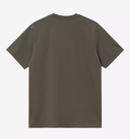 Camiseta Carhartt WIP Madison - Cypress/White