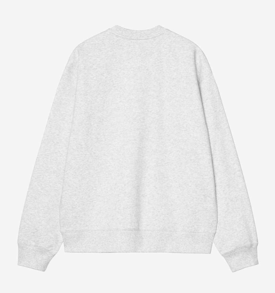 Sudadera Carhartt WIP Mack - Ash Heather/Black