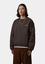 Sudadera Carhatt WIP Ebbert - Tobacco/White