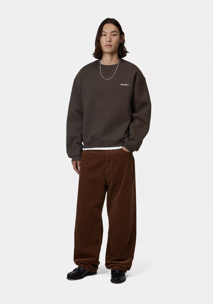 Sudadera Carhatt WIP Ebbert - Tobacco/White