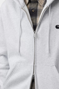 Sudadera con Cremallera Carhartt WIP Mack - Ash Heather/Black