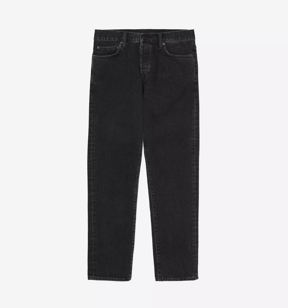 Pantalón Vaquero Carhartt WIP Klondike - Black (Stone Washed)