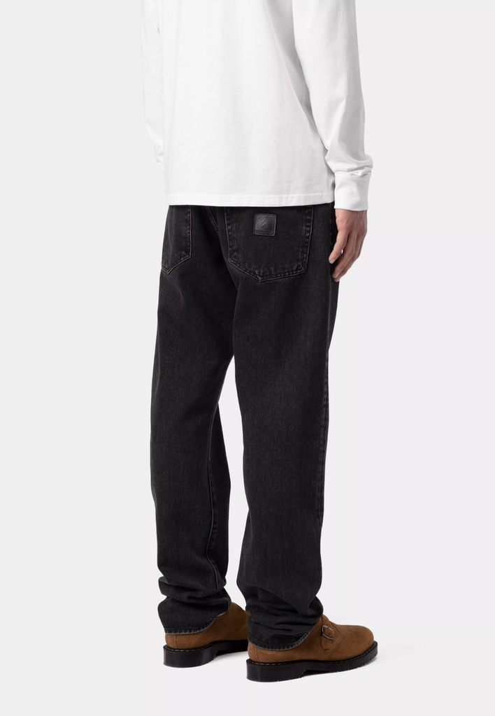 Pantalón Vaquero Carhartt WIP Klondike - Black (Stone Washed)