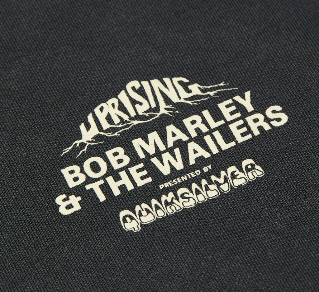 Sudadera Quiksilver Bob Marley Concert - Black Pigment