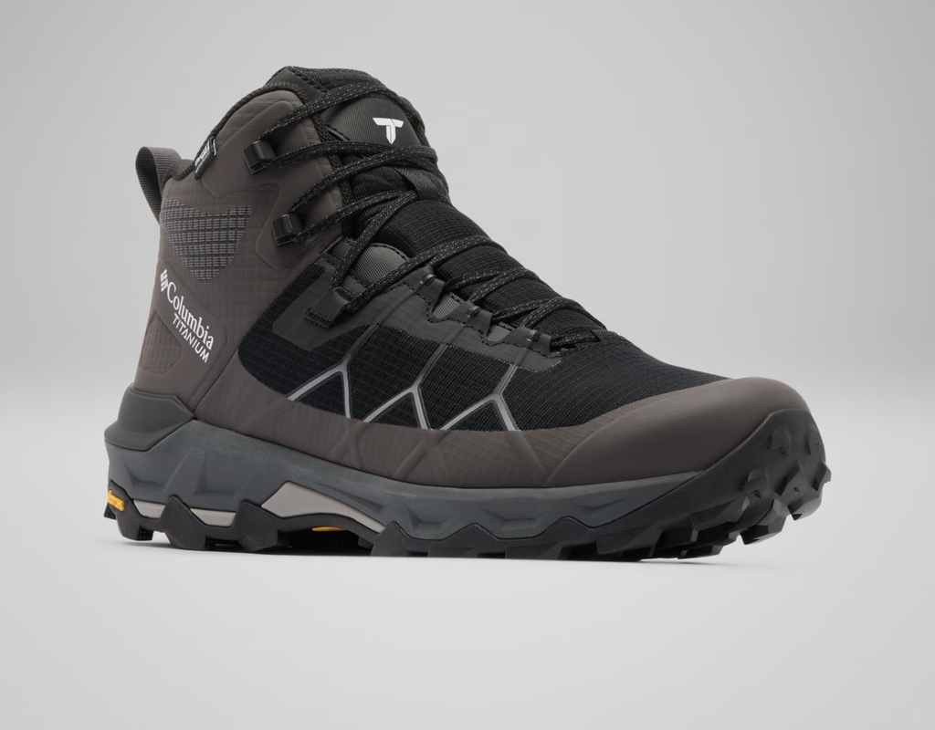 Zapatillas de Senderismo Columbia Peakfreak Titanium Mid OutDry - Black/Ti Titanium