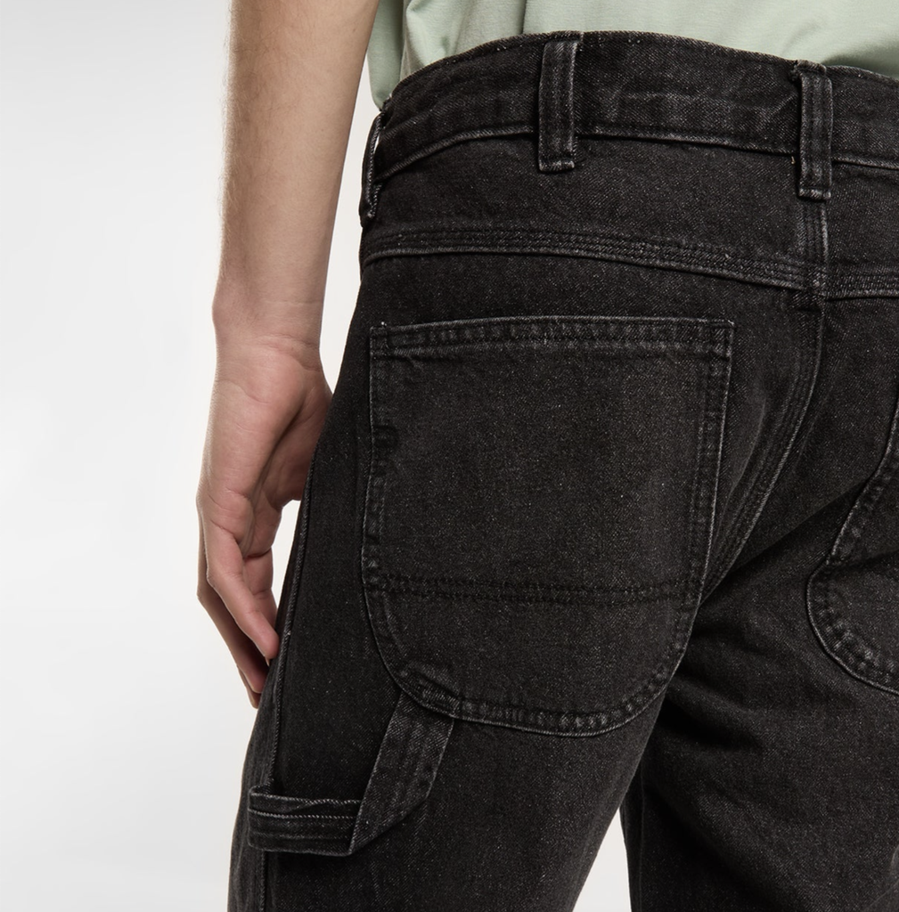 Pantalón Dickies 993 Regular Tapered Carpenter - Black Wash Faded
