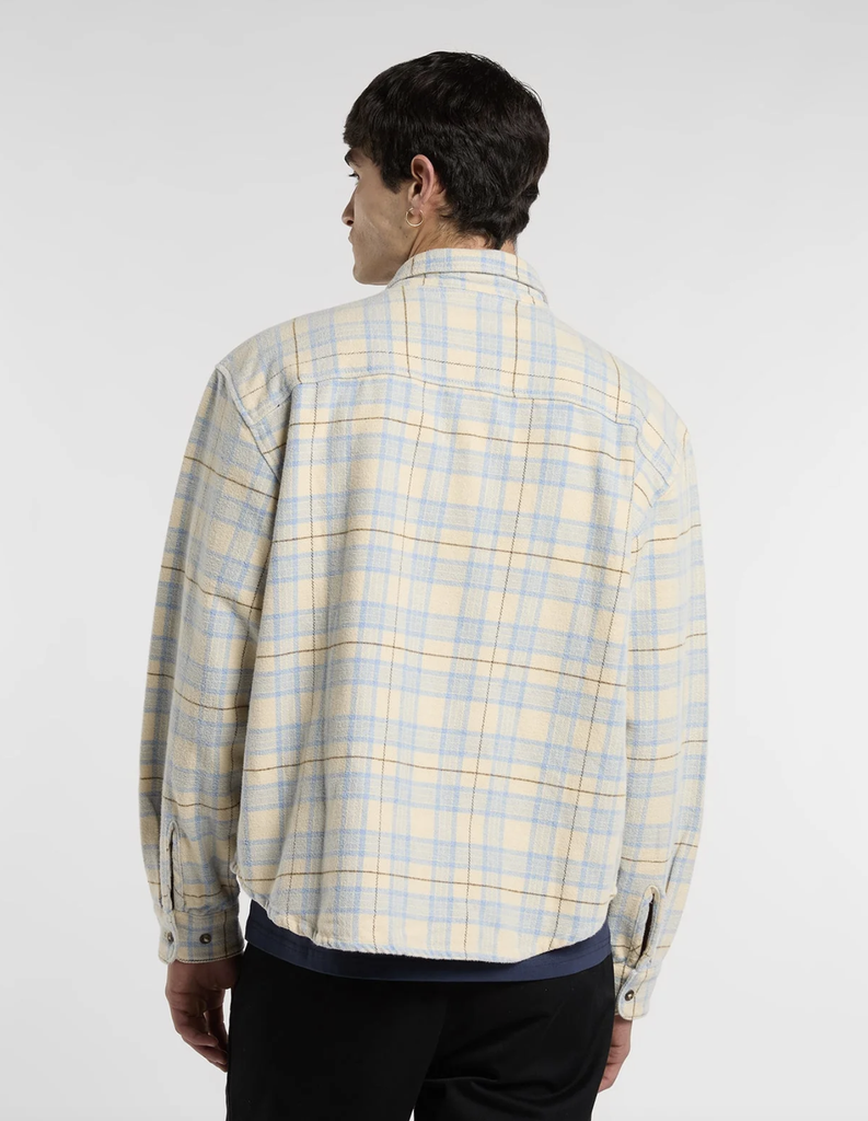 Camisa Dickies Dad Flannel - Wood Ash