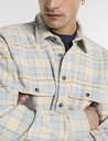 Camisa Dickies Dad Flannel - Wood Ash
