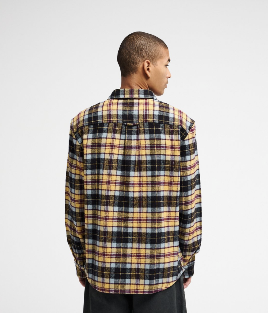 Camisa Rvca Hugues Heavy - Ochre