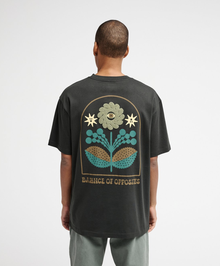 Camiseta Rvca Iris - Pirate Black