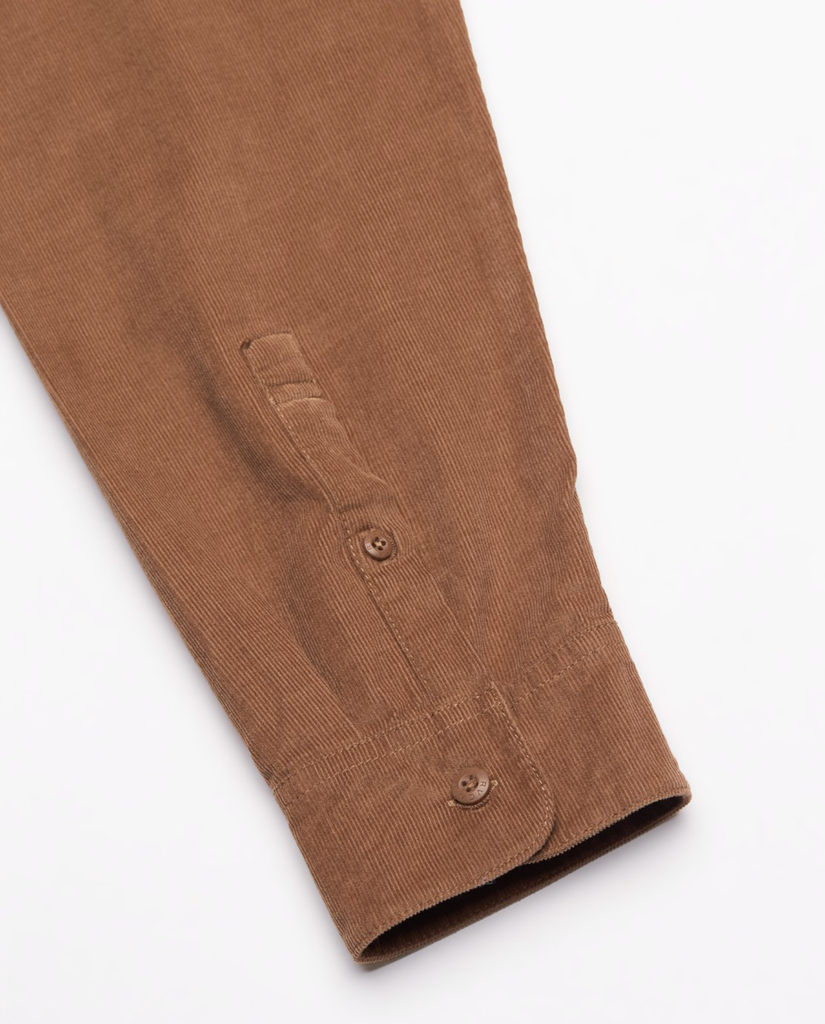 Camisa Rvca Freeman Cord - Bombay Brown