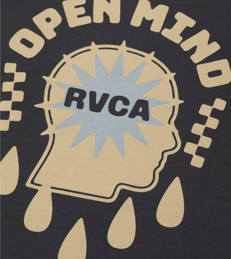 Camiseta RVCA The Stars - Washed Black