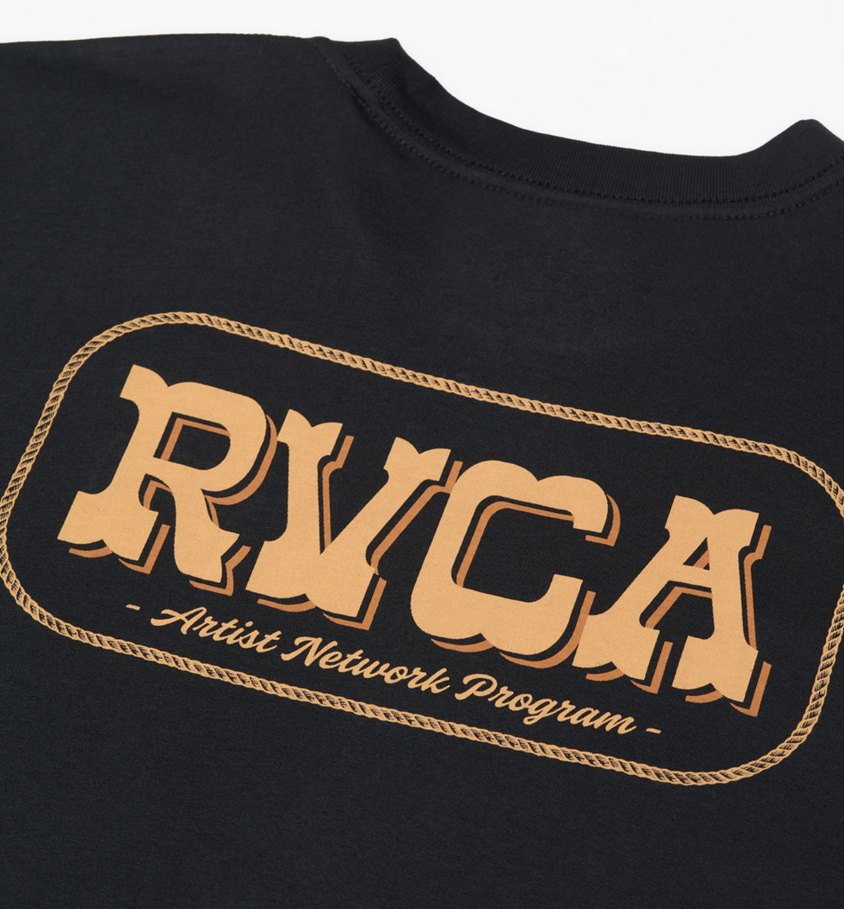 Camiseta Rvca Old West - Black