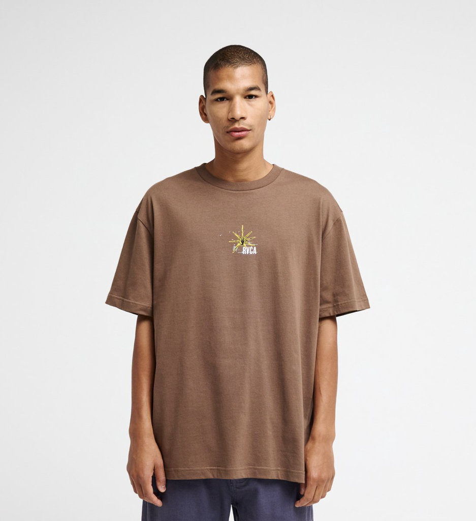 Camiseta Rvca Mash Up - Wood