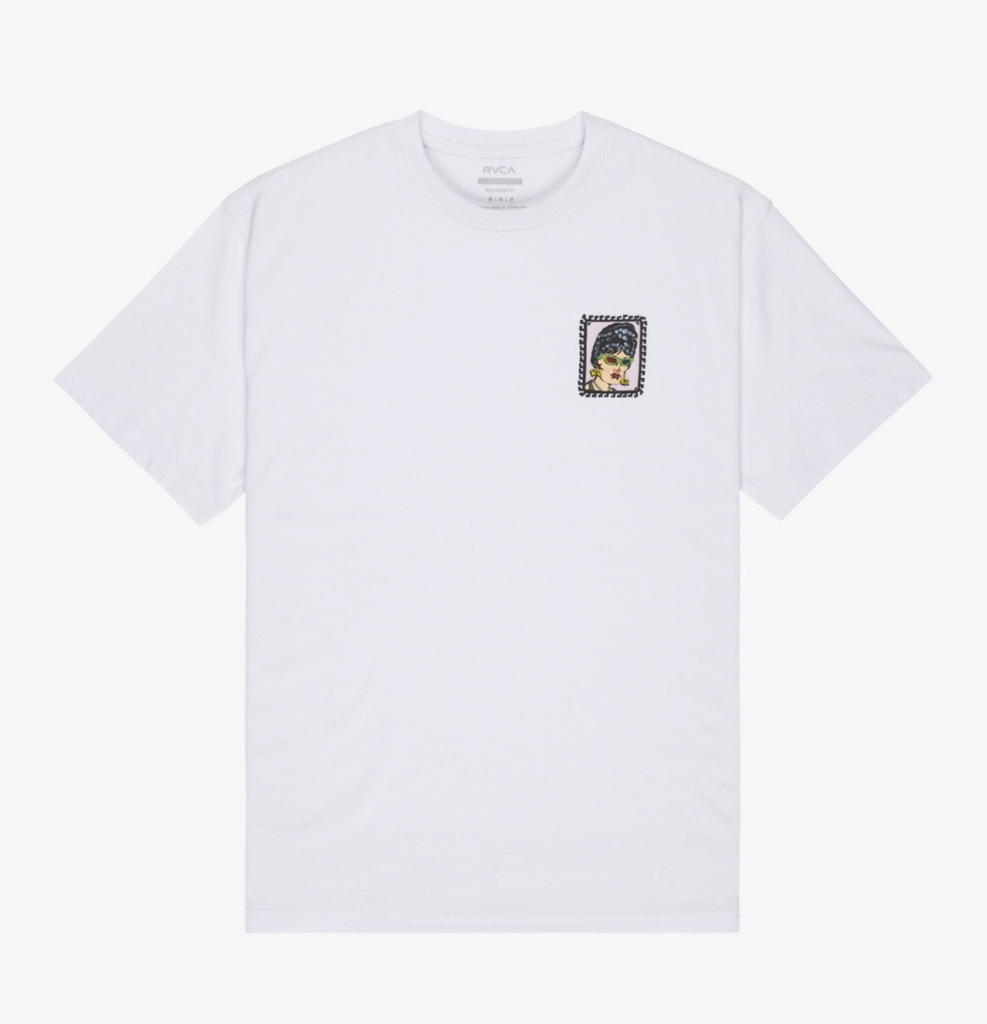 Camiseta Rvca Barba Bangles - White