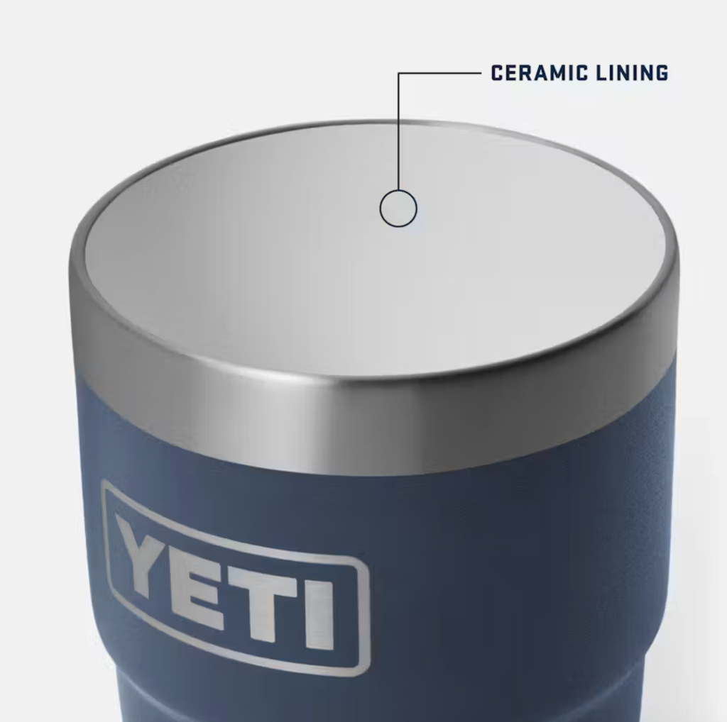 Vaso Apilable Yeti Rambler 8 oz (236 ml) - Stag Red