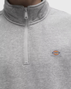 Sudadera con Media Cremallera Dickies Oakport - Whitecap Grey