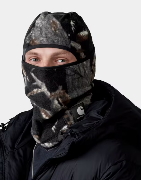 Balaclava Carhartt Blevin - Camo Feather Tree / Black