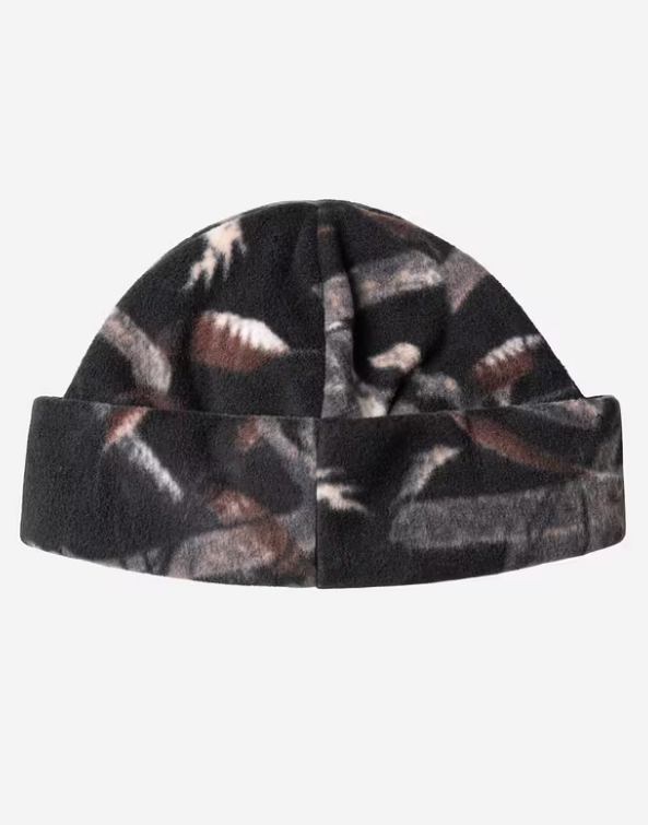 Gorro Carhartt WIP Blevin - Camo Feather Tree / Black