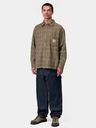 Camisa Carhartt WIP Bagley L/S - Bagley Check, Hamilton Brown
