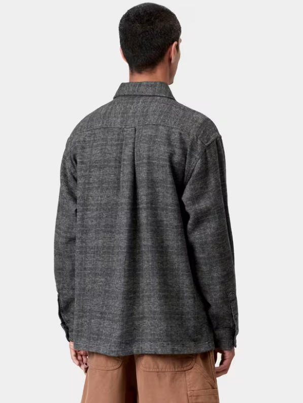 Camisa Carhartt WIP Bagley L/S - Bagley Check, Black