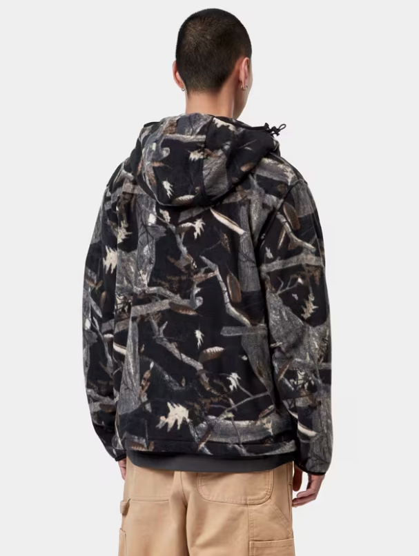 Chaqueta Polar Carhartt WIP Blevin Liner - Camo Feather Tree, Black
