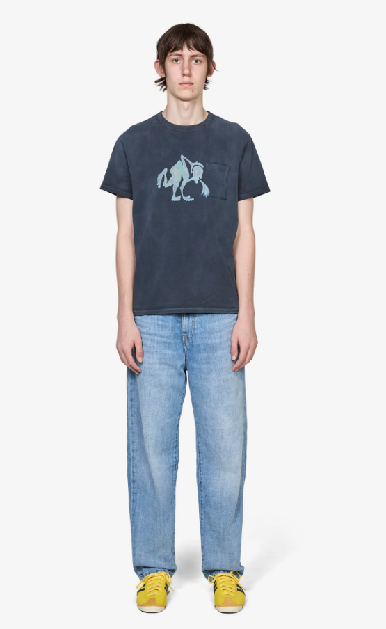 Pantalón Carhartt WIP Aaron - Blue,  Burst Washed