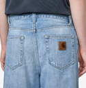 Pantalón Carhartt WIP Aaron - Blue,  Burst Washed