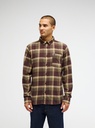 Camisa Quiksilver Motherfly Plaid - Grape Leaf Motherfly