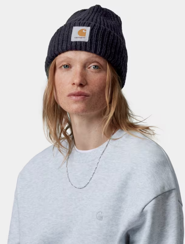 Gorro De Invierno Carhartt WIP Anglistic - Speckled Dark Navy