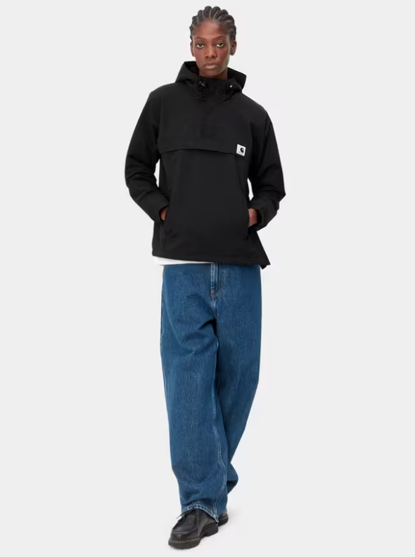 Chaqueta Impermeable Carhartt WIP W’ Nimbus Pullover - Black