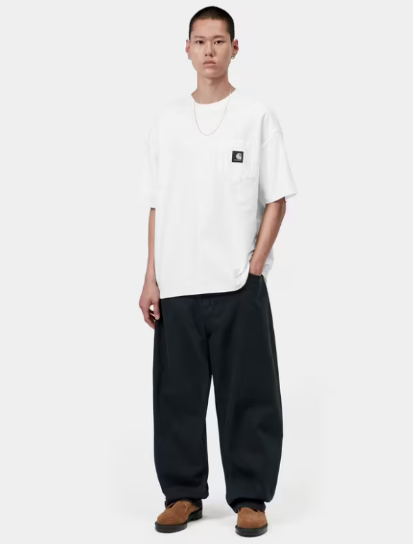Camiseta Carhartt WIP S/S OG Loose Pocket - White