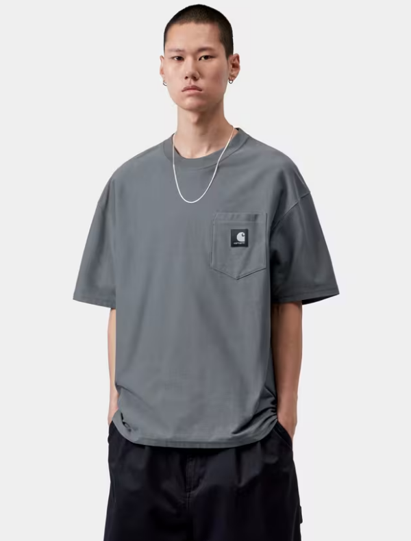 Camiseta Carhartt WIP S/S OG Loose Pocket - Styx