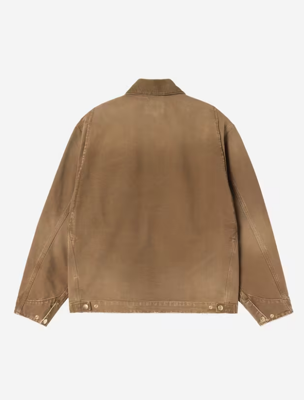 Chaqueta Carhartt WIP OG Detroit - Hamilton Brown / Hamilton Brown, Destroy wash