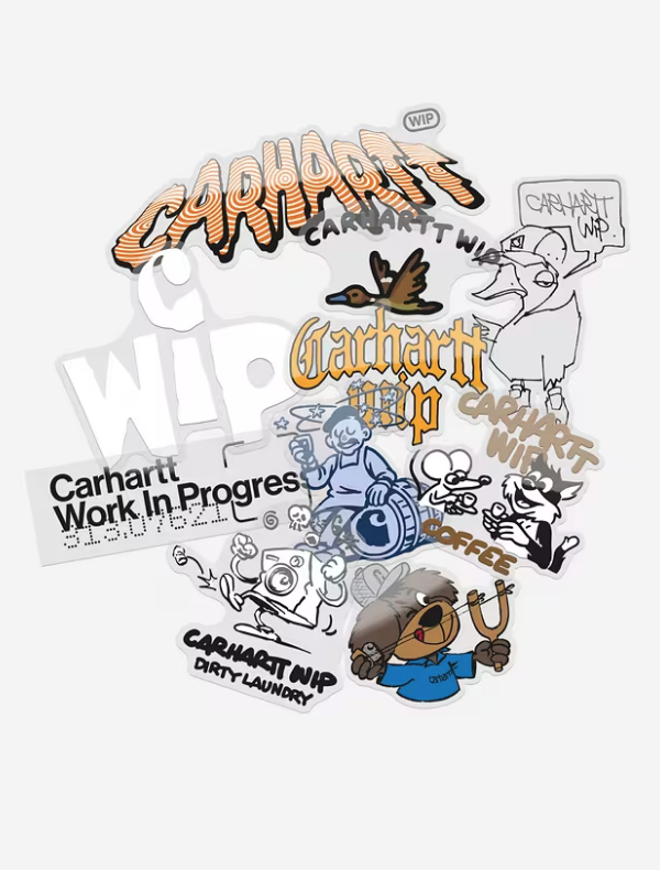 Pegatinas Pack 10 un. Carhartt WIP Sticker Bag - Multicolor