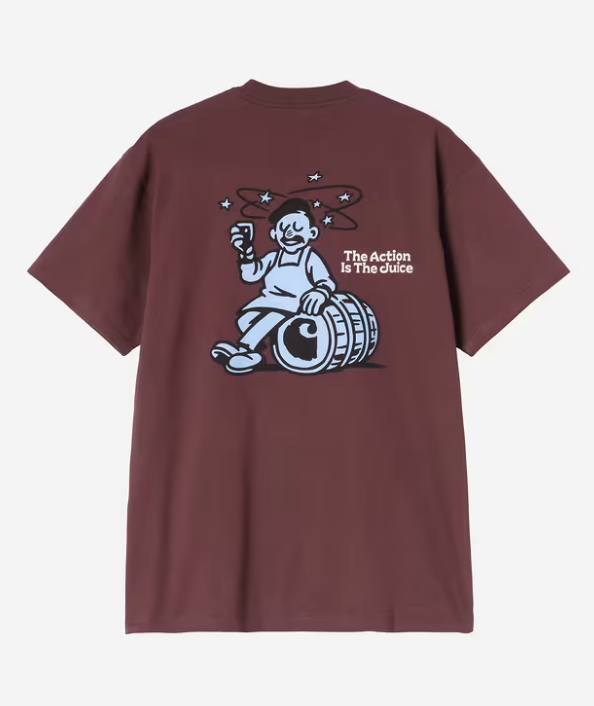 Camiseta Carhartt WIP Grape Picker - Amarone