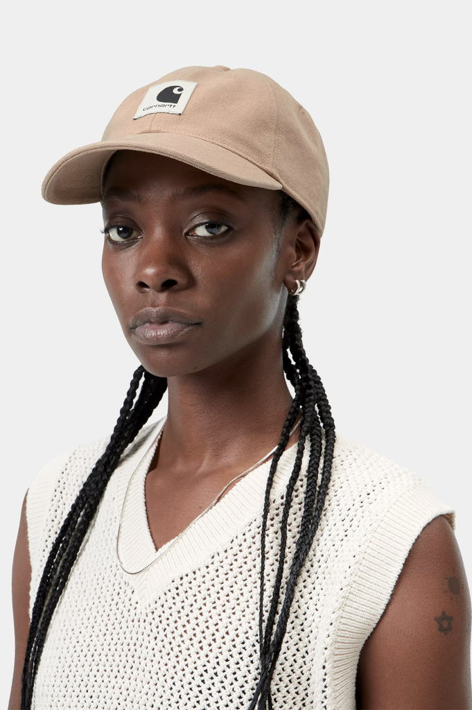 Gorra Carhartt WIP Canvas - WIP Dusty H Brown (Stone washed)