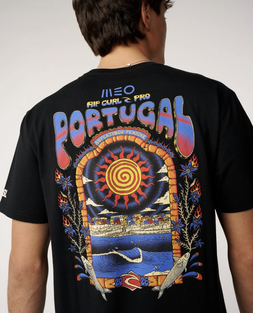 Camiseta Rip Curl Meo Peniche Pro 26 Event - Black