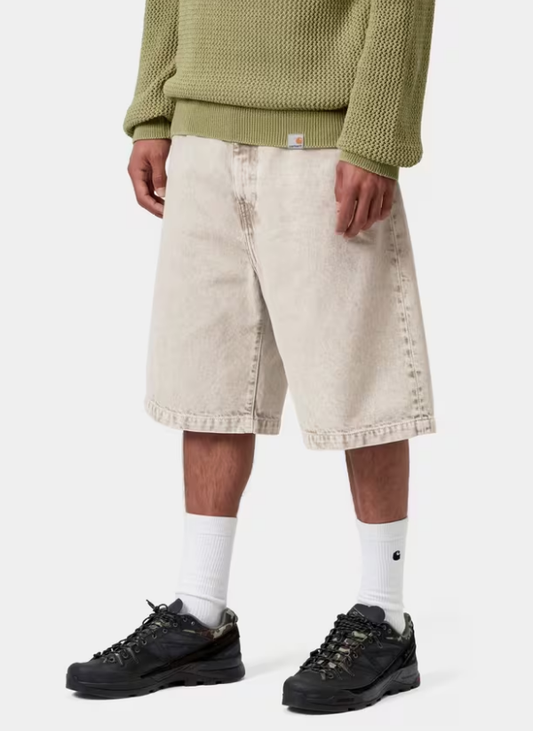 Pantalón Corto Carhartt WIP Landon - Opuntia (chalk wash)