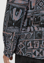 Camisa O'neill Superfleece - Purple Stamps