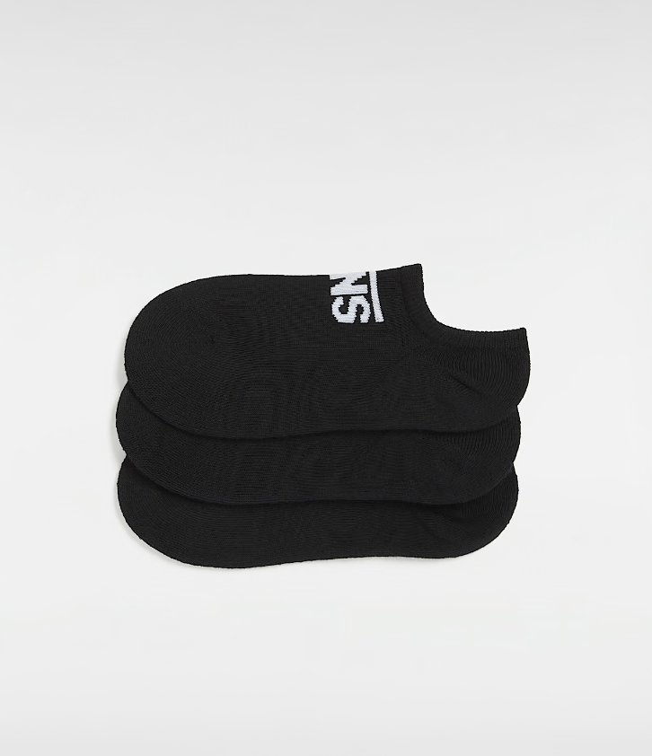Calcetines Vans Pack de 3 Kick - Black (8-14+ años)