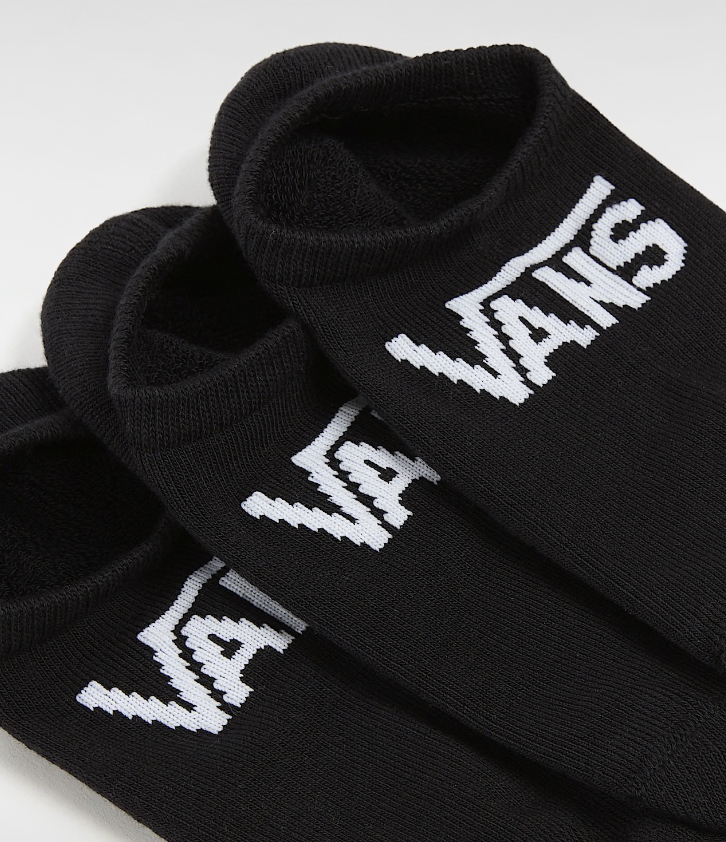 Calcetines Vans Pack de 3 Kick - Black (8-14+ años)