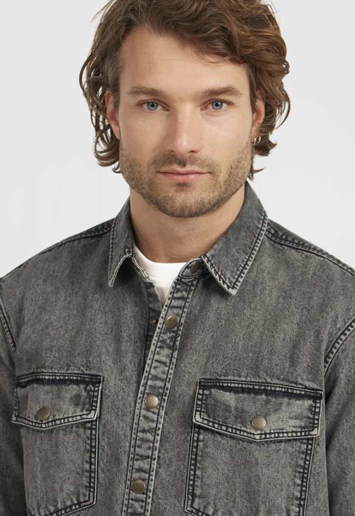 Camisa O'neill O'riginals Denim - Black Out