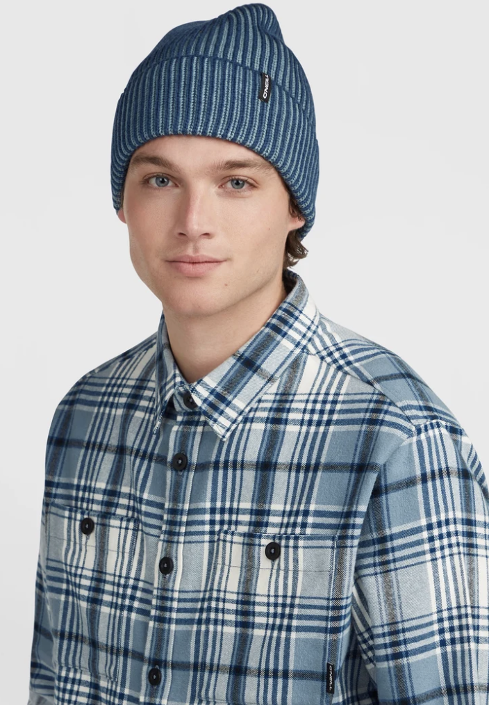 Camisa O'neill Must Have Flannel -  Blue Pig Check Plaid