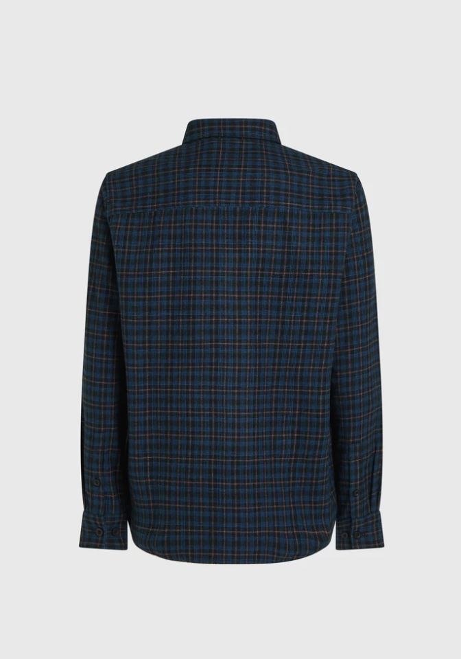 Camisa O'neill Must Have Flannel - Black Mini Check Plaid