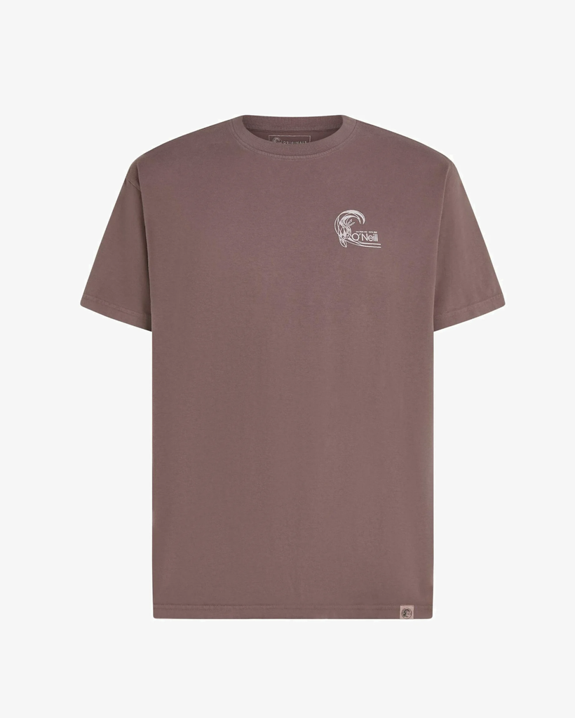 Camiseta O'neill Retro Back Print -  Purple Gray