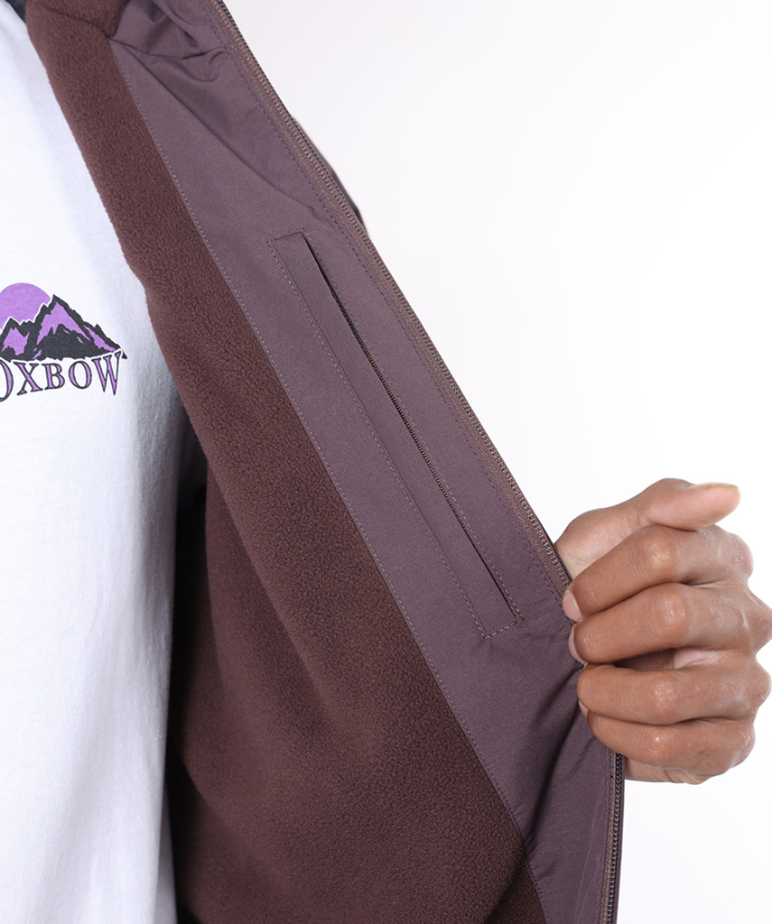 Chaqueta Oxbow Joao - Raisin