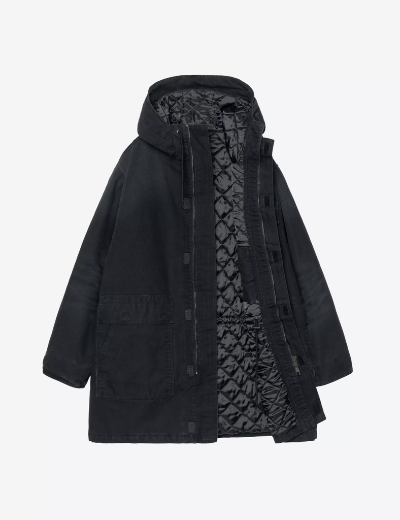 Chaqueta Carhartt WIP Boreal Parka - Black Stone