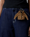 Llavero Carhartt Wip Mini Active Jacket - Halmiton Brown